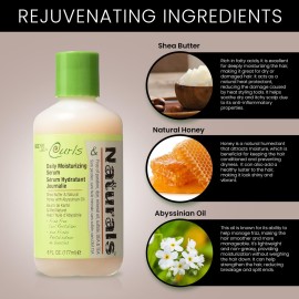 Curls & Naturals Daily Moisturizing Serum with Shea Butter for Soft, Shiny, and Frizz-Free Hair Curls & Naturals Daily Moisturizing Serum with Shea Butter for Soft, Shiny, and Frizz-Free Hair