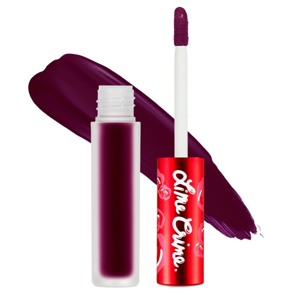 Lime Crime Velvetines Liquid Matte Lipstick, Scandal (Deep Rich Plum) - Bold, Long Lasting Shades & Lip Lining - Stellar Color & High Comfort for All-Day Wear - Talc-Free & Paraben-Free Lime Crime Velvetines Liquid Matte Lipstick, Scandal (Deep Rich Plum) - Bold, Long Lasting Shades & Lip Lining - Stellar Color & High Comfort for All-Day Wear - Talc-Free & Paraben-Free