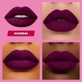Lime Crime Velvetines Liquid Matte Lipstick, Scandal (Deep Rich Plum) - Bold, Long Lasting Shades & Lip Lining - Stellar Color & High Comfort for All-Day Wear - Talc-Free & Paraben-Free Lime Crime Velvetines Liquid Matte Lipstick, Scandal (Deep Rich Plum) - Bold, Long Lasting Shades & Lip Lining - Stellar Color & High Comfort for All-Day Wear - Talc-Free & Paraben-Free