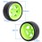 HobbyPark Hard Plastic 12mm Hex RC Drift Wheels and Tires for 1/10 Scale Tamiya HPI Traxxas Kyosho Redcat HSP Drifting, Set of 4