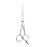 Mundial BC-343 6-inch Hairs Scissors Razor Edge with Finger Rest