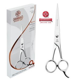 Mundial BC-343 6-inch Hairs Scissors Razor Edge with Finger Rest Mundial BC-343 6-inch Hairs Scissors Razor Edge with Finger Rest