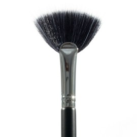 Fan Highlighter Makeup Brush - Beauty Junkees Duo Fiber Face Make Up Brushes, Cheekbone Define Highlighting with Powder, Cream, Mineral, Liquid Cosmetics, Soft, Synthetic, Vegan, Cruelty Free Fan Highlighter Makeup Brush - Beauty Junkees Duo Fiber Face Make Up Brushes, Cheekbone Define Highlighting with Powder, Cream, Mineral, Liquid Cosmetics, Soft, Synthetic, Vegan, Cruelty Free