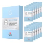 Leaders Insolution Aquaringer Skin Clinic Mask | Intense Hydration Treatment Mask with Swiss Glacial Water & Power Peptides | Moisturizing & Firming for Dry Skin, Fine Lines (10 Sheets)