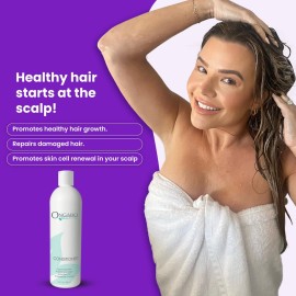 Ongaro Beauty Organic Hair Conditioner for Men & Women - Moisturizing Hydrating Conditioner with Aloe Vera, Vitamin E & Apple Stem Cells, Restores Damaged Hair & Promotes Healthy Hair Growth - 12fl oz