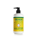 MRS. MEYER\'S CLEAN DAY Hand Lotion for Dry Hands, Non-Greasy Moisturizer Made with Essential Oils, Honeysuckle, 12 oz