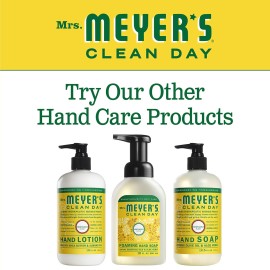 MRS. MEYER\'S CLEAN DAY Hand Lotion for Dry Hands, Non-Greasy Moisturizer Made with Essential Oils, Honeysuckle, 12 oz