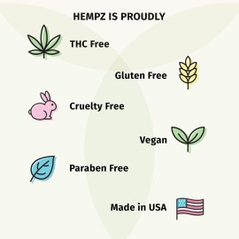 HEMPZ Body Lotion - Vanilla & Ginger Daily Moisturizing Cream, Shea Butter Hand and Body Moisturizer - Hemp Lotion - Skin Care Products, Hemp Seed Oil - 17 oz.