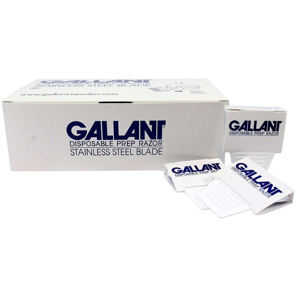 Gallant Disposable Prep Razors - Box of 50 Gallant Disposable Prep Razors - Box of 50
