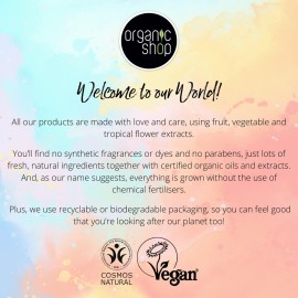 Organic Shop Nourishing Hand Soap Organic Rose & Peach 500ml