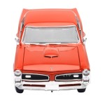 New Ray 71853A 1966 Pontiac GTO Red 1/25 Diecast Model Car unisex