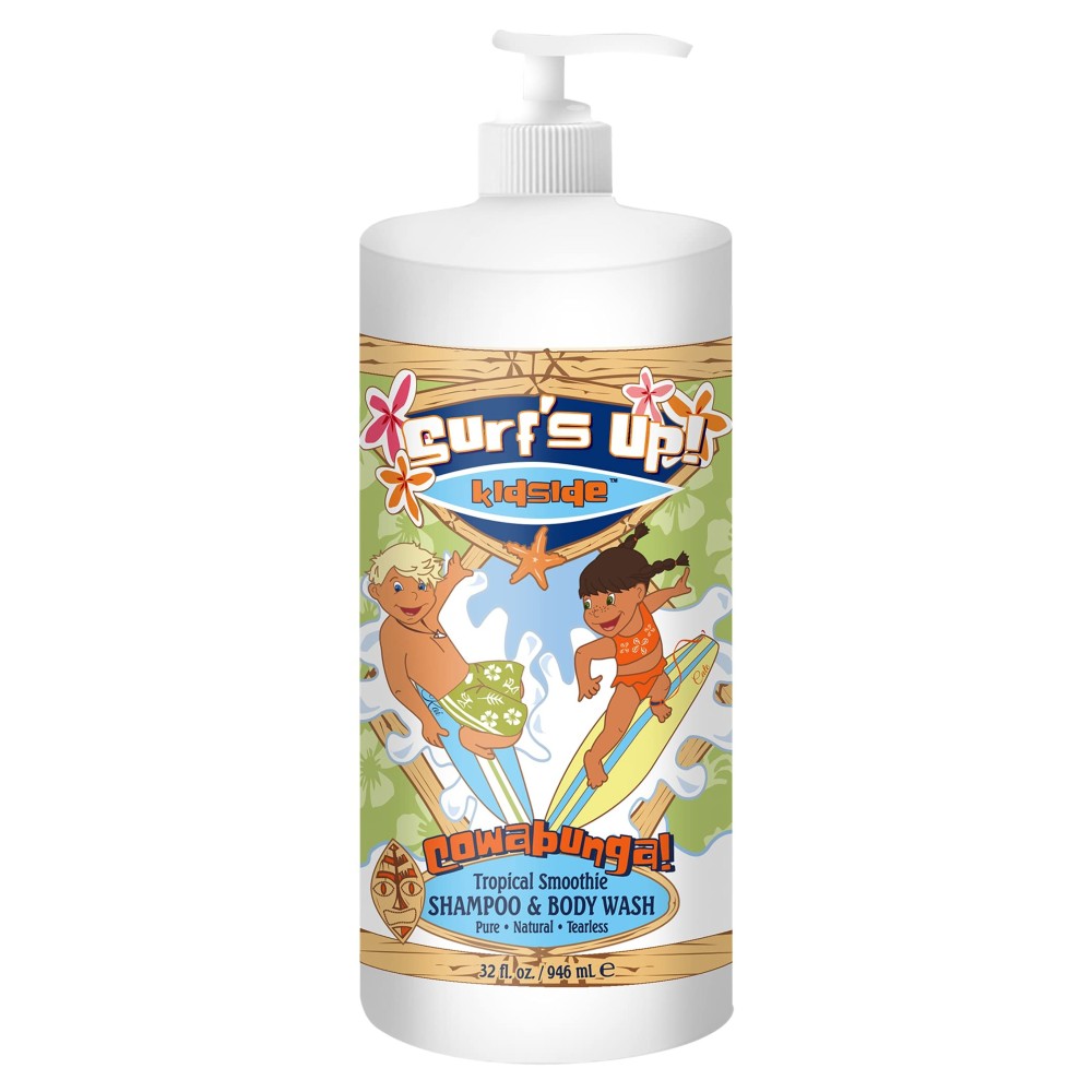 Surf\'s Up Kidside Tropical Smoothie Tearless Shampoo & Body Wash (Economy size 32 fl oz)