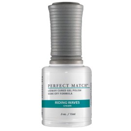 LECHAT Perfect Match Gel Polish, Riding Waves, 0.5 Ounce (PMS175) LECHAT Perfect Match Gel Polish, Riding Waves, 0.5 Ounce (PMS175)