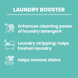 20 Mule Team All Natural Borax Detergent Booster & Multi-Purpose Household Cleaner, 65 Ounce, 4 Count 20 Mule Team All Natural Borax Detergent Booster & Multi-Purpose Household Cleaner, 65 Ounce, 4 Count