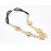 yueton 2pcs Gold and Silver Pearl Flower Elastic Headband Hair Band Women Hair Jewelry Accessories