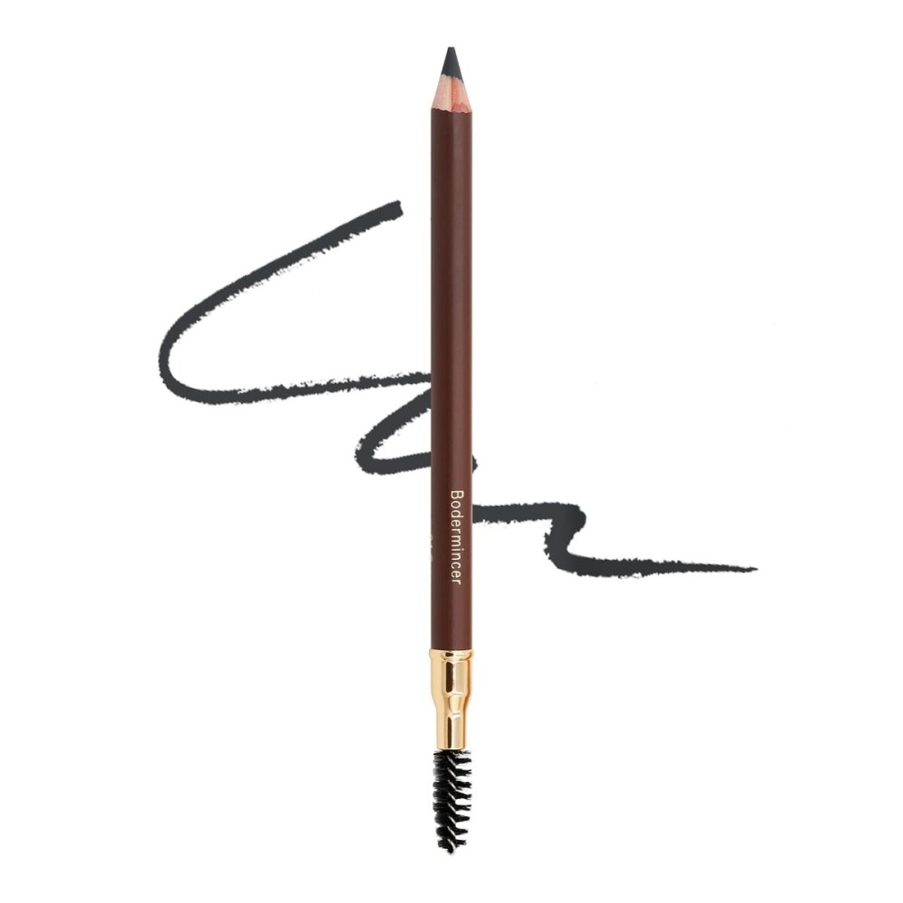 1 pcs Makeup Eyebrow Enhancer 12H Long Lasting Sweat &Waterproof Eyebrow Pencil Pen Dark Brown Eye Brow Pencil 5 Colors to Choose (4 Grey)