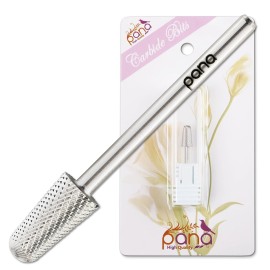 Pana 3/32 Safety Bit Nail Carbide Bit - for Electric Dremel Drill Machine (Extra Fine, Cone - Silver)