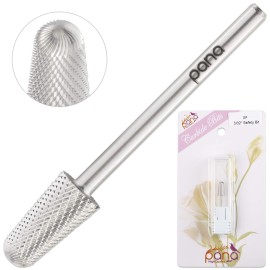 Pana 3/32 Safety Bit Nail Carbide Bit - for Electric Dremel Drill Machine (Extra Fine, Cone - Silver) Pana 3/32 Safety Bit Nail Carbide Bit - for Electric Dremel Drill Machine (Extra Fine, Cone - Silver)