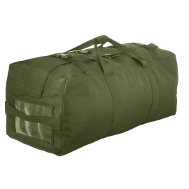 Rothco Enhanced Duffle Bag with Backpack Straps - Great for Travel, Camping, Sports, Gym, and More - 76L Storage Capacity - Olive Drab
