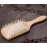 JYHY Keratin Oil Infused Wooden Hair Brush - Massage Paddle Brush for Beauty SPA, Big Size Detangler to Improve Hair Growth, White Wood Pins