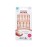 KISS Salon Acrylic Natural 28 Nails Real Short Length KSAN01 (2 PACK)