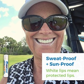 Waxhead Lip Sunscreen with Zinc Oxide Lip Balm SPF 20 Zinc Oxide Sunscreen Chapstick Sunblock for Lips, Reef Safe Waterproof Non-Nano Biodegradable Protection with Lanolin, Shea Butter (Mint 4 Pack)