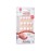 Kiss Salon Acrylic French 28 Count Medium Length Nude (Pack of 6)