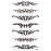 MapofBeauty Tribal Armband Temporary Waterproof Tattoo Sticker(2 pcs/lot)