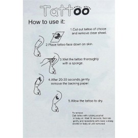 MapofBeauty Tribal Armband Temporary Waterproof Tattoo Sticker(2 pcs/lot) MapofBeauty Tribal Armband Temporary Waterproof Tattoo Sticker(2 pcs/lot)