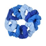 9 Pack Scrunchies Hair Ties (Blues)