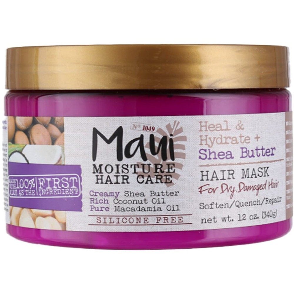 Maui Moisture Shea Butter Hair Mask 12 Ounce (Pack of 2) Maui Moisture Shea Butter Hair Mask 12 Ounce (Pack of 2)