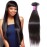 UNice Hair Icenu Series 8A Brazilian Straight Virgin Hair 1 Bundle Unprocessed Human Hair Extensions Weave Natural Color (24, 1B color)