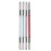 Xiaoyu 3 in 1 Crystal Multifunction Manual Tattoo Permanent Makeup Eyebrow Pen Microblading Pen - Red