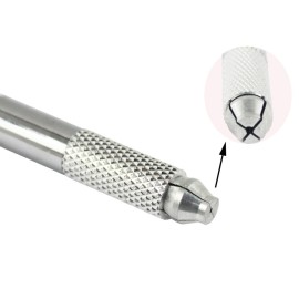 Xiaoyu 3 in 1 Crystal Multifunction Manual Tattoo Permanent Makeup Eyebrow Pen Microblading Pen - Red