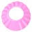HOOYEE Safe Shampoo Shower Bathing Protection Bath Cap Soft Adjustable Visor Hat for Toddler, Baby, Kids, Children (pink)