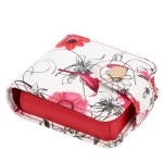 kilofly Genuine Leather Double Lipstick Case Cosmetic Makeup Holder + Gift Box