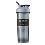 BlenderBottle Shaker Bottle Pro Series Perfect for Protein Shakes and Pre Workout, 32-Ounce, Pebble Grey