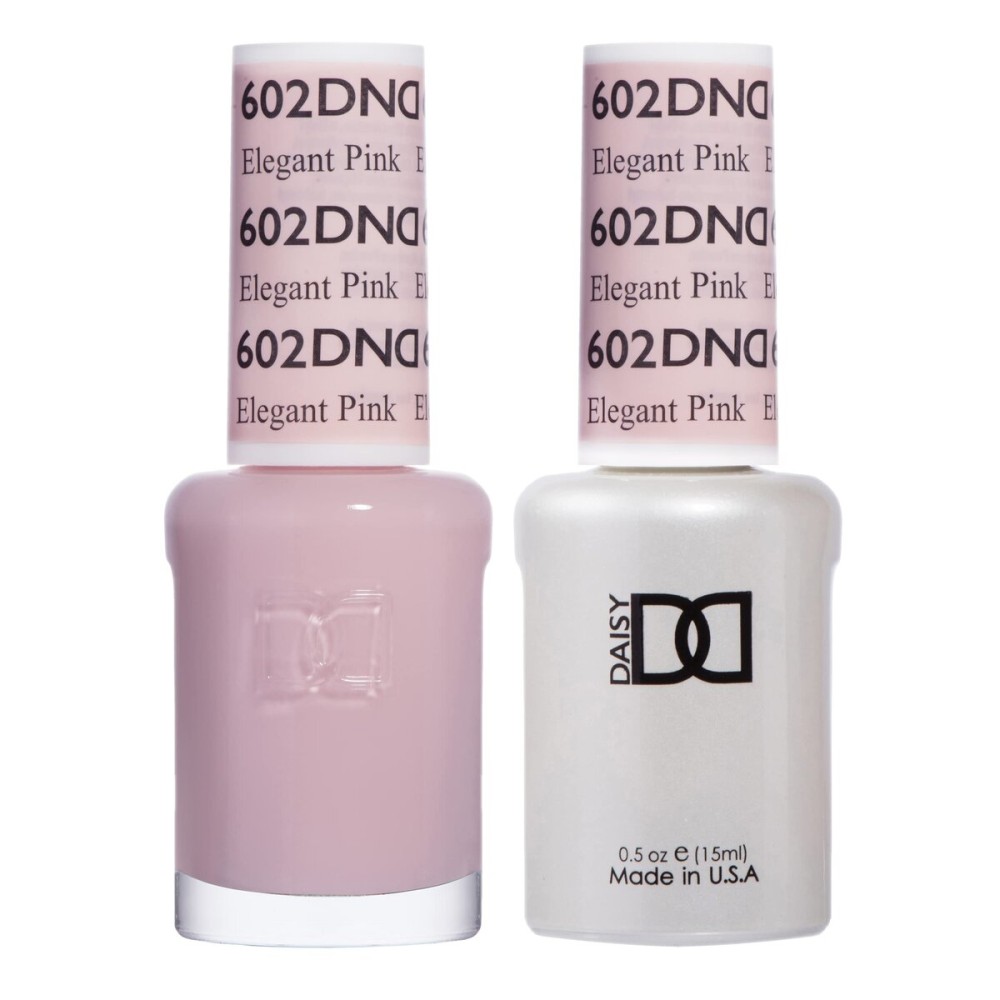 DND Gel Polish Set - 1 each of Pink Gel Polish and Pink Nail Polish, 642 Magenta Aura, 0.5 Fl Oz