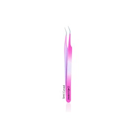 Alluring Ombre Bright Pink & Light Blue Tweezers