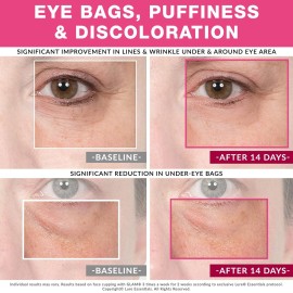 Glam Facial Face Cupping Set - Cupping Therapy Sets Massage Kit with Silicone Cleansing Brush for Instantly Ageless Skin, Works for Fine Lines & Wrinkles, Improves Collagen (Glam - Pink)