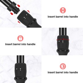 PARWIN PRO BEAUTY 7 in 1 Curling Iron Wand Set,Dual Voltage Curling Wand with 7 Interchangeable Diamond Ceramic Hair Curler Wands with LCD Temperature Control Auto Shut Off Black