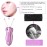 WAYCOM Ladies Facial Hair Remover Electric Women\'s Beauty Epilator Facial Threading Hair Removal Shaver Face Massager Pull Faces Delicate Device Depilation -Birthday Christmas Day Present(Purple)