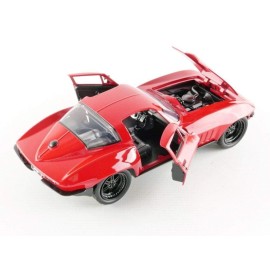 JADA Fast & Furious 1:24 Letty\'s 1966 Chevy Corvette Die-cast Car, Toys for Kids and Adults