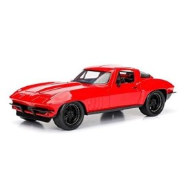 JADA Fast & Furious 1:24 Letty\'s 1966 Chevy Corvette Die-cast Car, Toys for Kids and Adults
