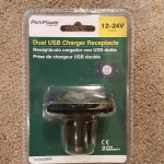 ParkPower by Marinco 12VDUSBRV SeaLink Deluxe Dual USB Charger Receptacle 12-24V
