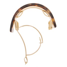 France Luxe Skinny Rectangle Ponytail Barrette - Tokyo