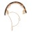 France Luxe Skinny Rectangle Ponytail Barrette - Tokyo