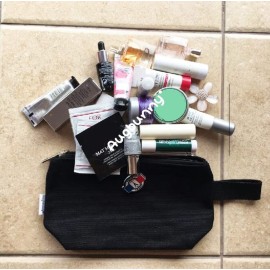 Augbunny 100% Cotton 16oz Heavy Duty Multi-purpose Canvas Zipper Cosmetics Makeup Travel Toiletry Organizing Pouch 4-pack