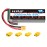 HRB 4S 3300mAh Lipo Battery 60C 14.8V RC Lipo Battery Pack with XT60 Plug Compatible with RC Airplane RC Helicopter RC Car RC Truck RC Boat
