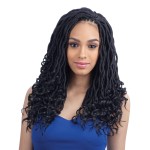 GODDESS LOC 14 (4 Medium Brown) - FreeTress Synthetic Crochet Braid